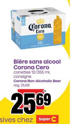 Bière sans alcool Corona Cero