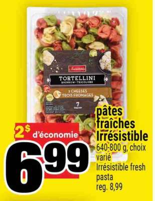 pâtes fraîches Irrésistible