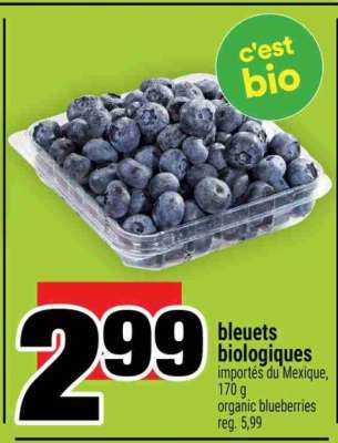 BLEUETS BIOLOGIQUES