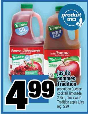 jus de pommes Tradition