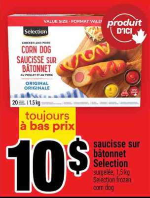 SAUCISSE SUR BÂTONNET SELECTION
