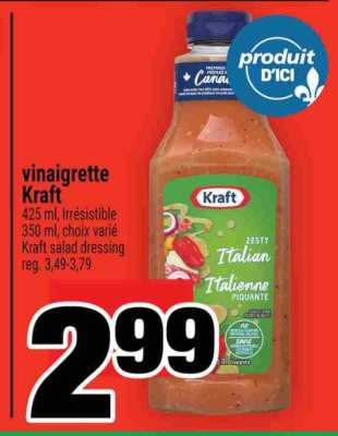 vinaigrette Kraft