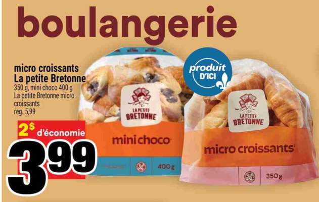 MICRO CROISSANTS LA PETITE BRETONNE