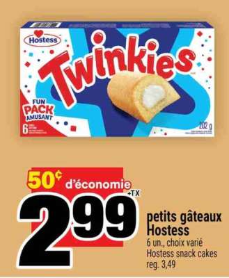 PETITS GÂTEAUX HOSTESS