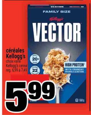 Kellogg's Vector Cereal