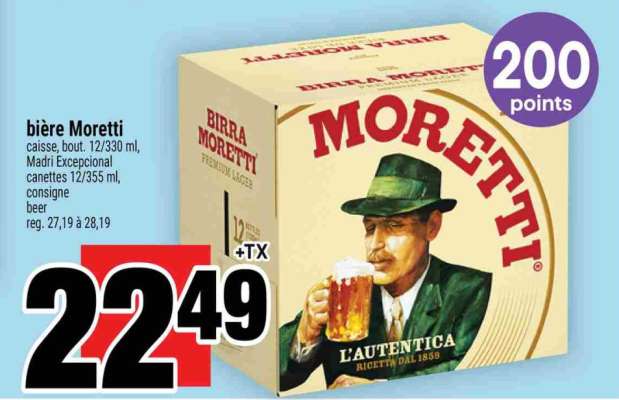 bière Moretti