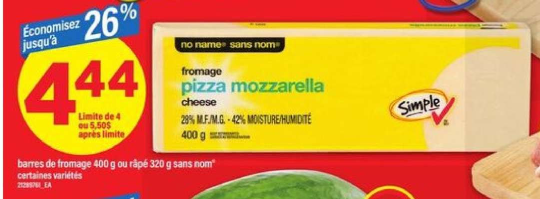 no name sans nom fromage pizza mozzarella