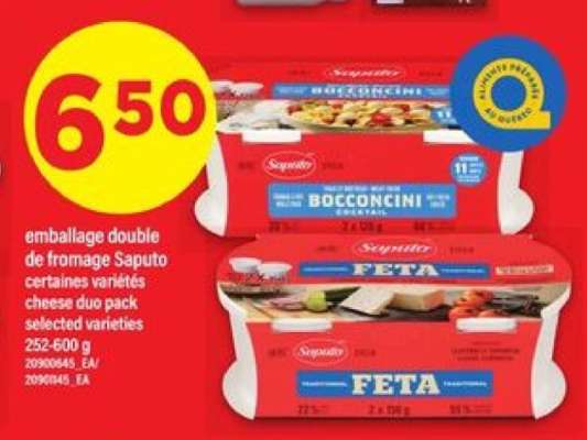 Saputo Cheese Duo Pack