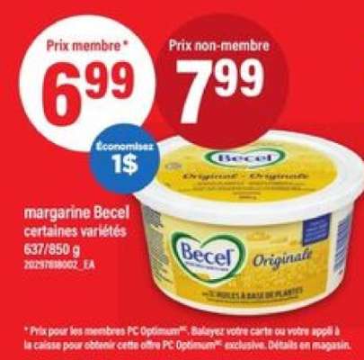 margarine Becel
