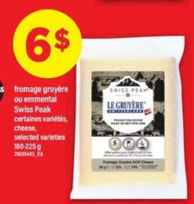 fromage gruyère ou emmental