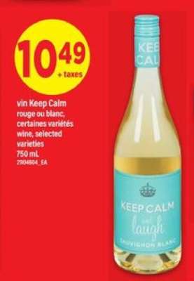vin Keep Calm