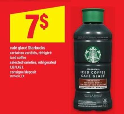 CAFÉ GLACÉ STARBUCKS