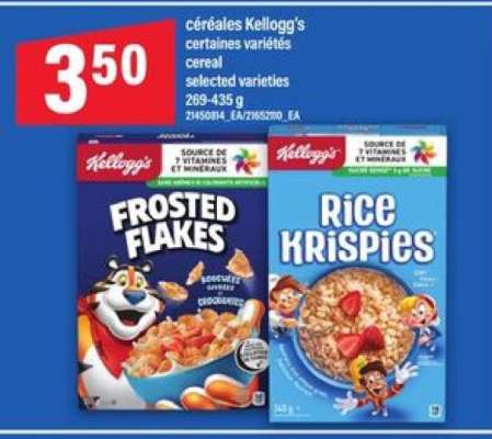 Kellogg's céréales