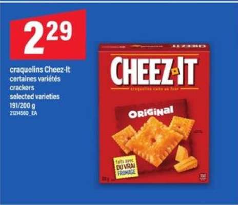 Cheez-It Crackers