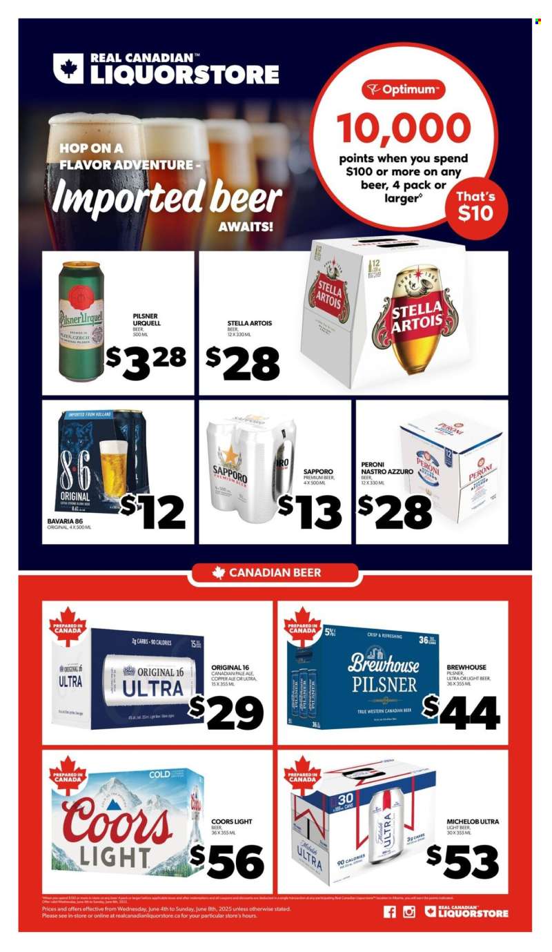 Real Canadian Liquorstore Flyer - June 04, 2025 - June 08, 2025.