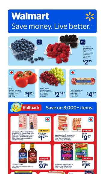 Walmart Flyer - June 05, 2025 - June 11, 2025.