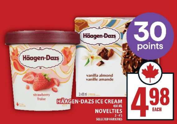 Häagen-Dazs Ice Cream