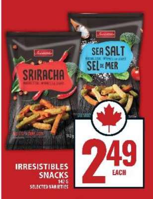 Irresistibles Snacks