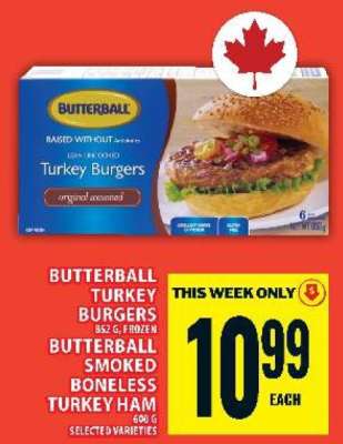 BUTTERBALL TURKEY BURGERS