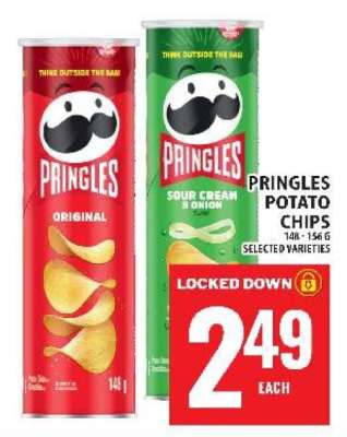 PRINGLES POTATO CHIPS