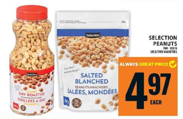 SELECTION PEANUTS