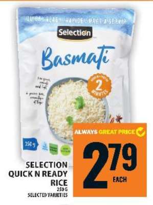 SELECTION QUICK N READY RICE
