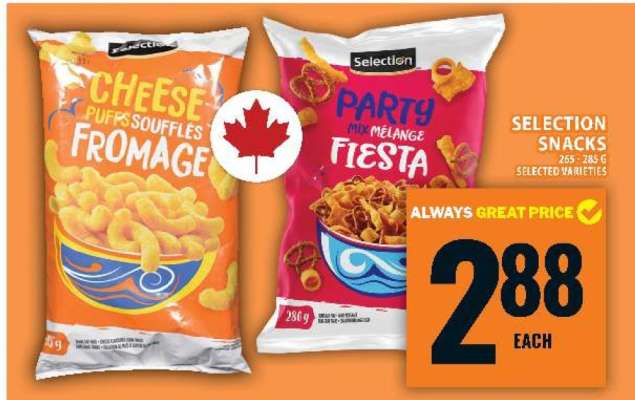 SELECTION SNACKS