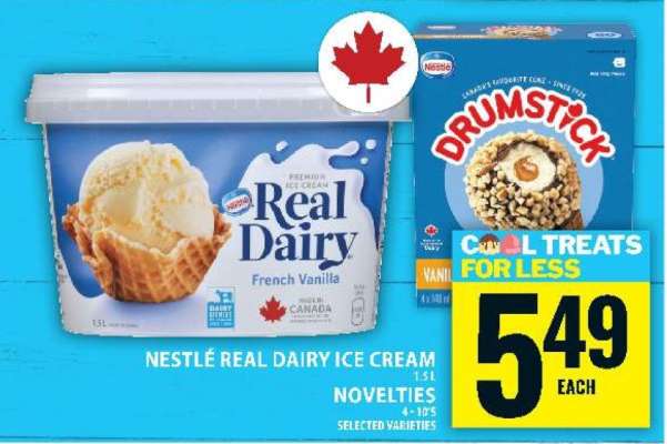 Nestlé Real Dairy Ice Cream & Novelties