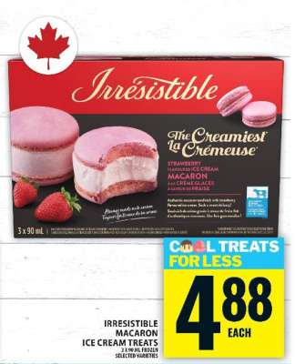 Irresistible Macaron Ice Cream Treats