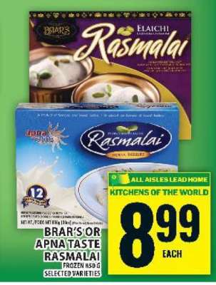 BRAR’S OR APNA TASTE RASMALAI