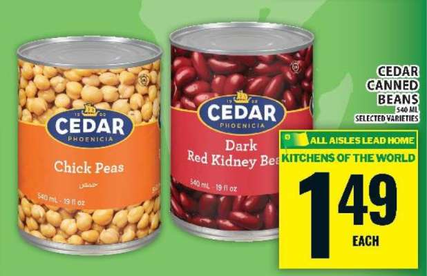 CEDAR CANNED BEANS