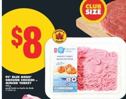 PC Blue Menu Ground Chicken or Minced Turkey