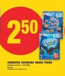 CHRISTIE COOKIES SNAK PAKS