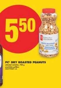 PC DRY ROASTED PEANUTS