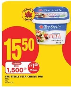 TRE STELLE FETA CHEESE TUB