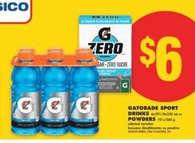 Gatorade Sport Drinks or Powders
