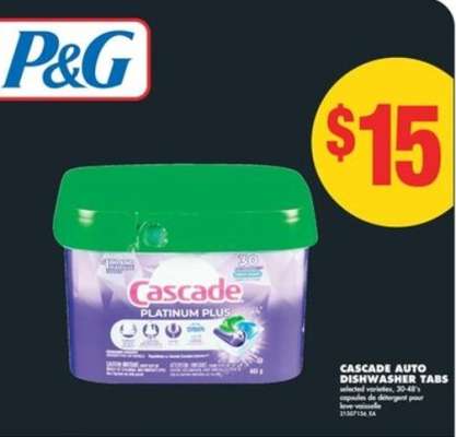 CASCADE AUTO DISHWASHER TABS