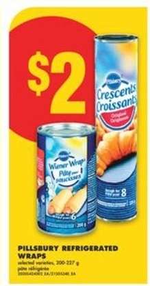PILLSBURY REFRIGERATED WRAPS