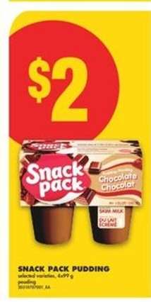 Snack Pack Pudding