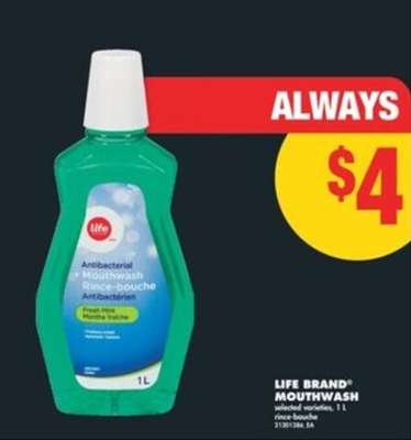 LIFE BRAND® MOUTHWASH