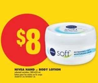 NIVEA HAND – BODY LOTION