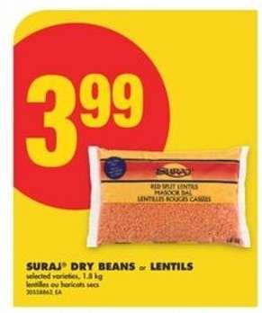 Suraj Dry Beans or Lentils