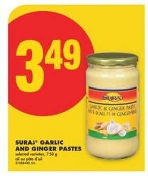 SURAJ® Garlic and Ginger Pastes