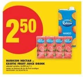 RUBICON NECTAR – EXOTIC FRUIT JUICE DRINK