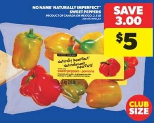NO NAME Naturally Imperfect Sweet Peppers