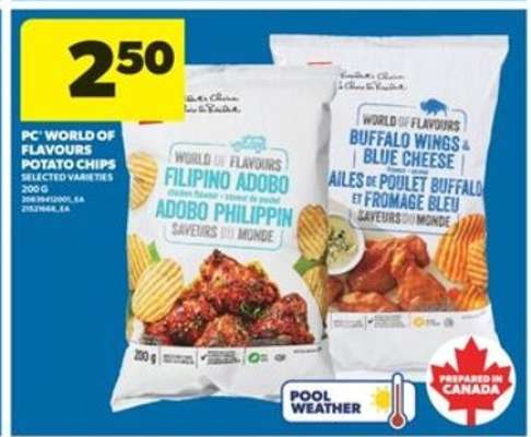 PC World of Flavours Potato Chips
