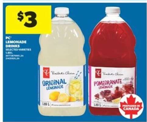 PC Lemonade Drinks