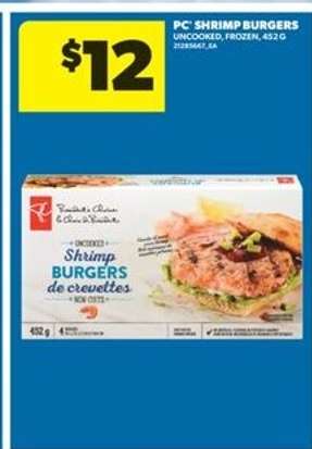 PC Shrimp Burgers