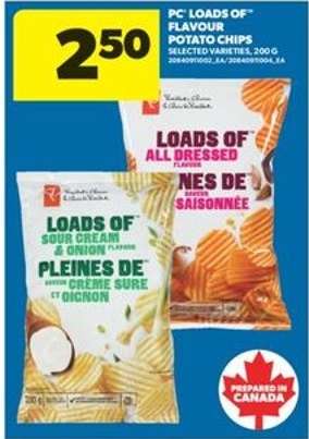 PC 'Loads Of' Flavour Potato Chips