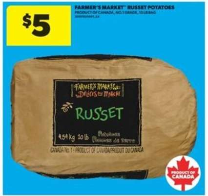 FARMER'S MARKET RUSSET POTATOES
